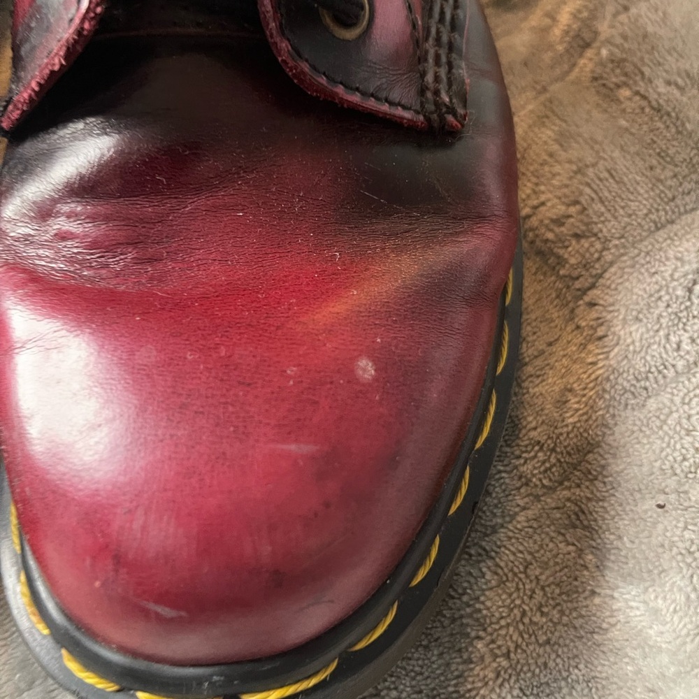 Dr. Martens Oxblood Combat Boots - Picture 3 of 7